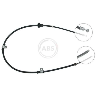Bilde av A.B.S. K14968 Bremsekabel 1505 MITSUBISHI: Lancer Stasjonsvogn