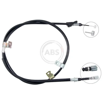Bilde av Kabel, parkeringsbremse, Bakre venstre, honda accord aerodeck v, coupé 47560SV1951