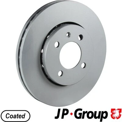 Bilde av JP GROUP 1163112900 Bremseskiver framaksel 256 25 4 ventilert belagt VOLKSWAGEN: Polo III Hatchback