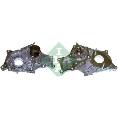 Bilde av INA 538 0123 10 Vannpumpe med reimskive tetning for tannremdrift TOYOTA: Avensis II Station Wagon, Sedan, Corolla IX Hatchback