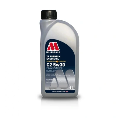 Bilde av Millers Oils Xf Premium C2 5W 30 1l Motorolje 6229 1 TOYOTA: Avensis II Station Wagon, III Stasjonsvogn, HIACE 4 Kasten, VOLVO: V60 I, V70 3