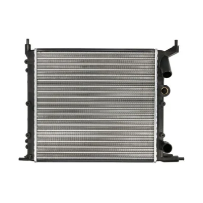 Bilde av THERMOTEC D7R013TT Radiator Aluminium, plast for kjøretøy uten luftkondisjonering 378 390 23 Manuel girkasse Kjøleribber satt sammen mekanisk