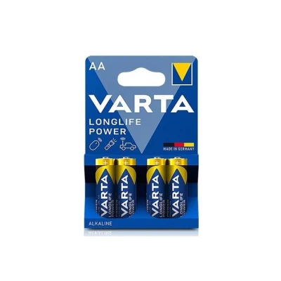 Bilde av Varta alkaliske AA batterier 4 stk