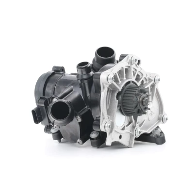 Bilde av INA 538 0360 10 vannpumpe med reimskive tetning, termostyringsmodul kapsling for tannremdrift AUDI: A4 B8 Avant