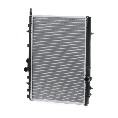 Bilde av NRF EASY FIT 53120 Radiator Aluminium 555 376 27 med påbyggingsdeler Kjøleribber loddet PEUGEOT: 206 Hatchback, CITROËN: Xsara Hatchback