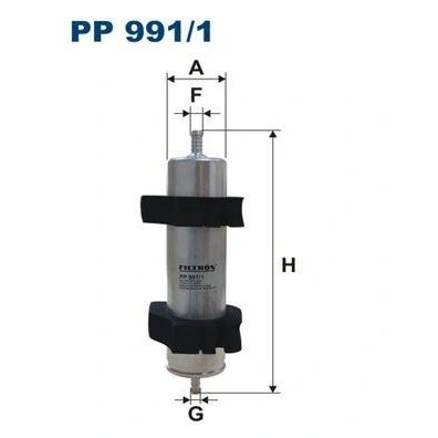 Bilde av FILTRON PP 991/1 Drivstoffilter ledningsfilter 10 8 AUDI: Q5