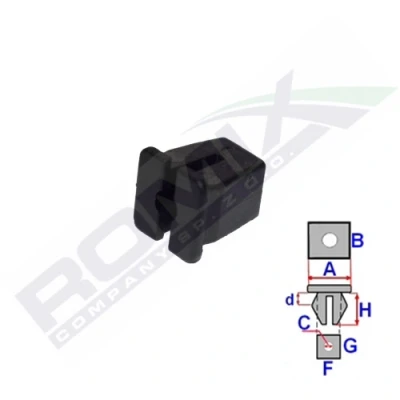 Bilde av ROMIX C70115 Clip VOLKSWAGEN: Passat B5 GP Stasjonsvogn, Sharan II, AUDI: A2