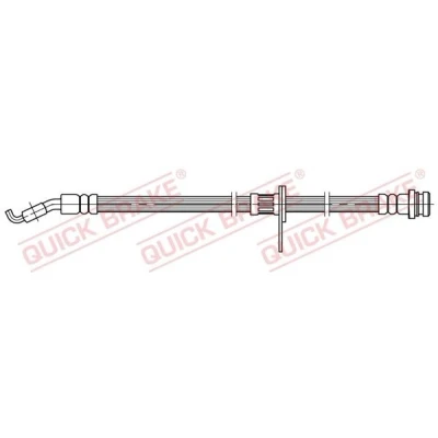 Bilde av QUICK BRAKE 50.877 Bremseslange 491 SUZUKI: SWIFT 3