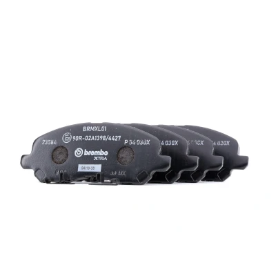 Bilde av BREMBO P 54 030X Bremseklosser med akustisk slitasjevarsel uten tilbehør MITSUBISHI: Lancer 8 Limousine, ASX SUV, OUTLANDER 3, HYUNDAI: H 1 Cargo
