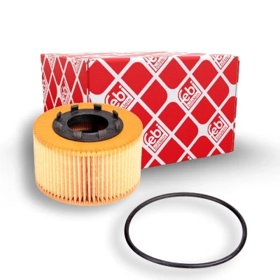 Bilde av FEBI BILSTEIN 27141 Oljefilter med tetningsring Filterinnsats FORD: MONDEO 3 Kombi, Transit Mk6 Flatvogn lastebil/Chassis, Van
