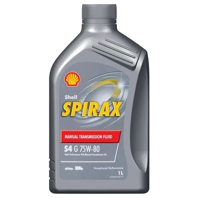 Bilde av Akselgirolje Shell Spirax S4 G 75W 80 GL 4, 1L, Bakaksel, Framaksel, dacia,renault,peugeot