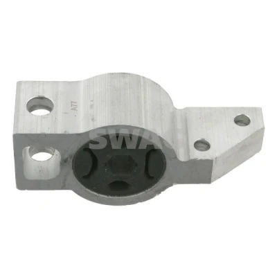 Bilde av SWAG 30 92 7069 Styrestang Lagring med holder framaksel venstre, nede, bak Aluminium, gummi VOLKSWAGEN: Touran I, Golf 5, Caddy 3