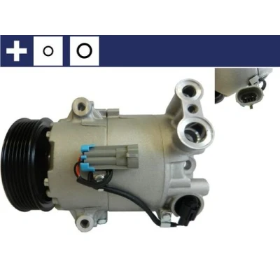 Bilde av MAHLE ORIGINAL ACP 156 000S Kompressor CVC6 12 PAG 46 R 134a med tetningsring