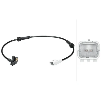Bilde av HELLA 6PU 012 679 181 ABS sensor aktiv 2 CITROËN: Berlingo II Van, II, C4 I Grand Picasso, PEUGEOT: Partner Tepee