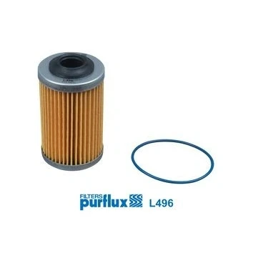 Bilde av PURFLUX L496 Oljefilter Filterinnsats OPEL: Insignia A Sports Tourer, Hatchback, Vectra C Caravan, SAAB: 9 3 Sedan, Stasjonsvogn