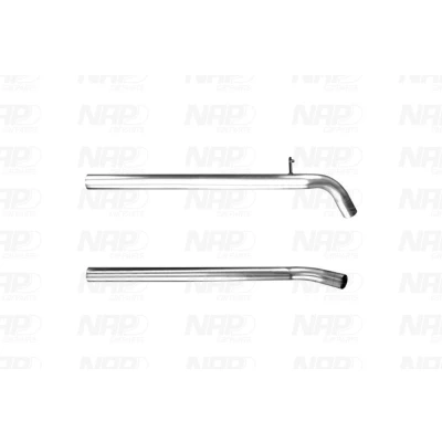 Bilde av NAP carparts CAC10526 Eksosrør 780mm inntil Euro 5