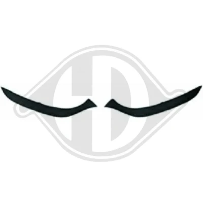 Bilde av DIEDERICHS Priority Parts 4416046 Tildekning, støtfanger foran
