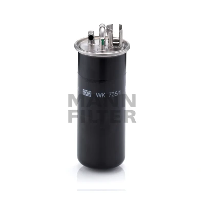 Bilde av MANN FILTER WK 735/1 Drivstoffilter ledningsfilter 10 AUDI: A6 C6 Sedan, Avant, Allroad