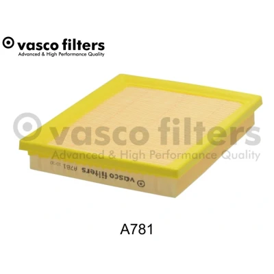 Bilde av DAVID VASCO A781 Luftfilter 35 187 225 firkantet Filterinnsats TOYOTA: Auris Hatchback, RAV4 IV SUV, Prius III LEXUS: CT, NX