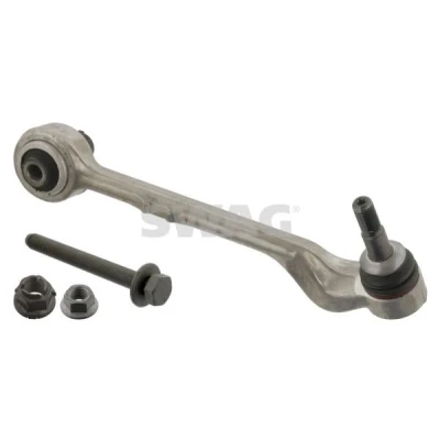 Bilde av SWAG 20 93 0515 Bærebru med tilleggsmateriale støtte / styreledd, lager framaksel høyre, nede, bak Casterstag Aluminium BMW: 1 Hatchback