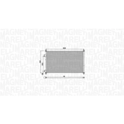 Bilde av Kondensator, klimaanlegg, honda civic hatchback vii, 80110S5A003, 80110 S5A 003, 80110S5AT01, 80110S6A901