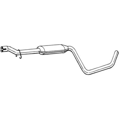 Bilde av Mellomlyddemper, volvo 440, 460, 3461081, 3467682