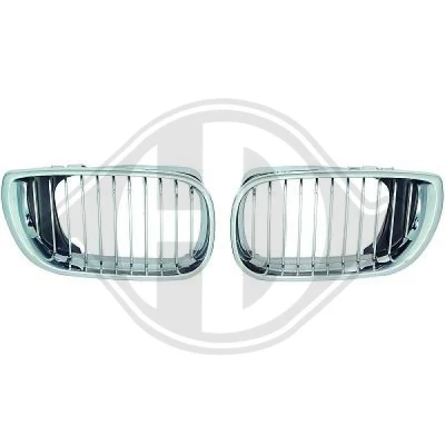 Bilde av DIEDERICHS HD Tuning 1215141 Radiatorgitter på begge sider krom, krom/sort BMW: 3 Sedan, Touring