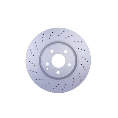 Bilde av HELLA PRO High Carbon 8DD 355 128 871 Bremseskiver 335 32 05/06 112 innvendig ventilert, hullet belagt høy karbon uten hjulfestebolt, hjulnav