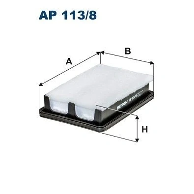 Bilde av FILTRON AP 113/8 Luftfilter 58,5 173 228 Filterinnsats MAZDA: CX 3, 3 Hatchback, 2 Hatchback