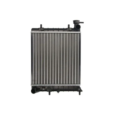 Bilde av THERMOTEC D70501TT Radiator Aluminium, plast for kjøretøy med/uten klimaanlegg 323 335 23 Manuel girkasse Kjøleribber satt sammen mekanisk