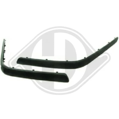 Bilde av Pynte / vernelist, støtfanger, Høyre bak Diederichs 1223266 bmw 5 [e39] OE 51122498734