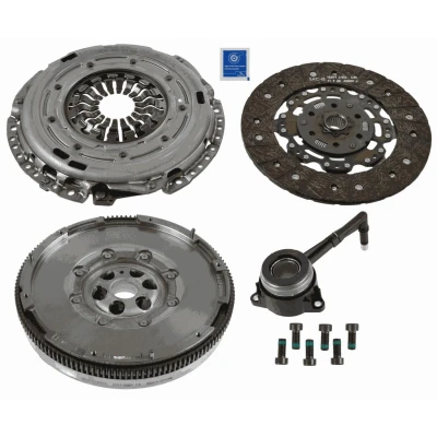 Bilde av SACHS 2290 601 138 Clutch med sentral utkobling, clutchtrykkplate, dobbeltmassesvinghjul, svinghjulskruer clutchplate 240