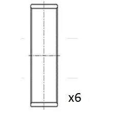 Bilde av Stempelstanglager FAI AutoParts BB2018 025