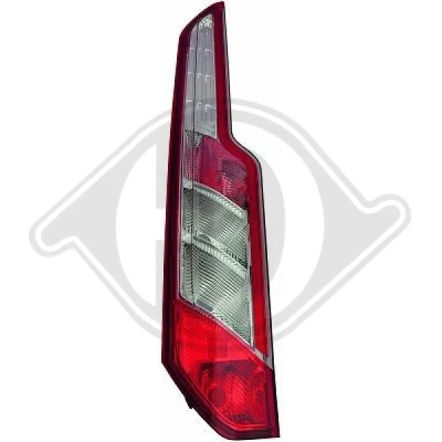 Bilde av DIEDERICHS 1456091 Baklykter venstre P21/5W, PY21W uten pæreholder FORD: Transit Custom V362 Minibuss, Van