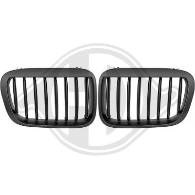 Bilde av DIEDERICHS HD Tuning 1214640 Radiatorgitter på begge sider svart BMW: 3 Compact, Sedan, Touring