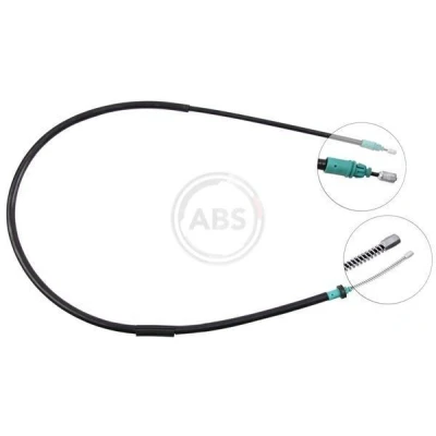 Bilde av A.B.S. K18978 Bremsekabel 1587 Trommelbrems for høyre/venstre ratt RENAULT: CLIO 3