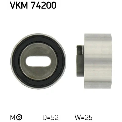 Bilde av Strammehjul, registerreim SKF VKM 74200