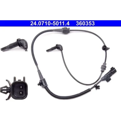 Bilde av ATE 24.0710 5011.4 ABS Sensor 881 OPEL: Insignia A Sports Tourer, Sedan, Hatchback