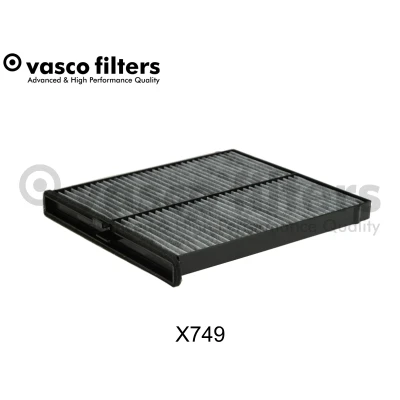 Bilde av DAVID VASCO X749 Kupéfilter Karbonfilter 218 235 33 MAZDA: CX 5 I, 6 Stasjonsvogn, 3 Hatchback