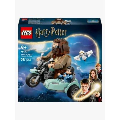 Bilde av LEGO Harry Potter TM 76443 Gygrid og Harrys motorsykkeltur Byggesett Plast