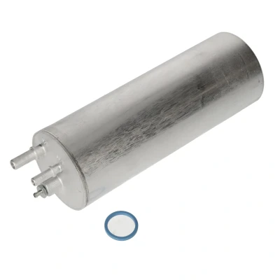 Bilde av FEBI BILSTEIN 183406 Drivstoffilter ledningsfilter, med tilkobling for vannsensor, tappeplugg vann tetningsring VOLKSWAGEN: Multivan 6