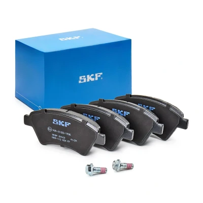Bilde av SKF VKBP 80163 Bremseklosser ikke klargjort for slitasjeindikator RENAULT: Kangoo I, SCENIC 2, MEGANE 2 Kombi
