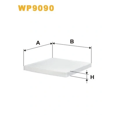 Bilde av Kupéfilter WIX FILTERS WP9090