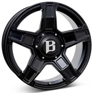 Bilde av Ballistic Dakota Black 9x22 5/120 ET45 B65.1