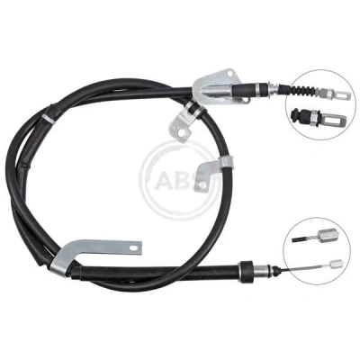 Bilde av A.B.S. K10053 Bremsekabel 1720 Skivebrems