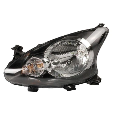 Bilde av VALEO ORIGINAL PART 043008 Frontlykter venstre H4 Halogen transparent med nærlys, fjærnlys for høyrekjøring motor høydejustering hovedlys