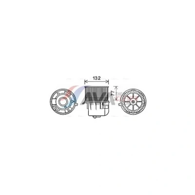 Bilde av PRASCO FD8572 Elektromotor, innendørsvifte