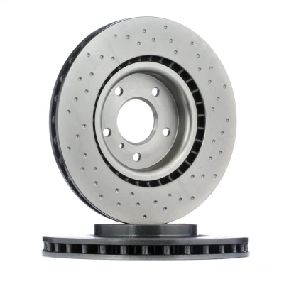 Bilde av BREMBO XTRA LINE 09.8485.1X Bremseskiver 324 30 5 perforert / ventilert belagt høy karbon NISSAN: 350Z Coupé