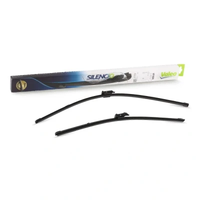 Bilde av Vindusvisker Valeo Silencio X.trm, Flat Blade Set 574377 foran Rammeløs Top Lock VOLVO: V70 3, S60 II, XC60 I