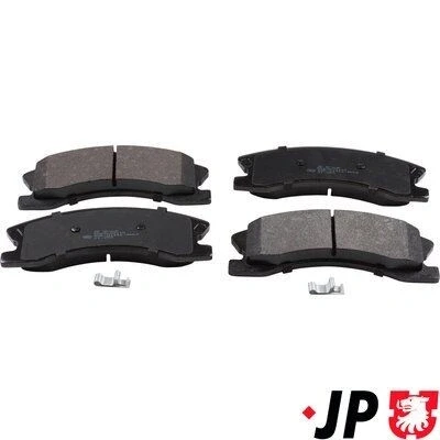 Bilde av JP GROUP 5563600110 Bremseklosser framaksel med akustisk slitasjevarsel JEEP: GRAND CHEROKEE 2